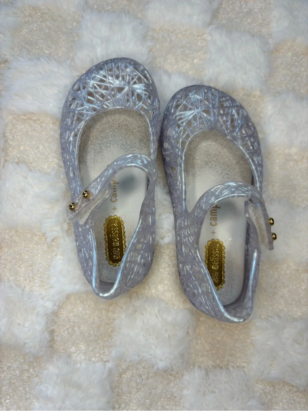 Mini Melissa Campana jelly flats